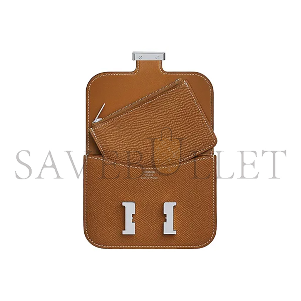 HERMES MASTER  CONSTANCE SLIM WALLET EPSOM H082060CK37(12.4*10.2*3cm)